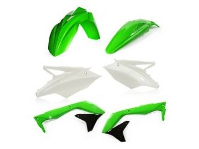Plastic kit ACERBIS - green/white/black