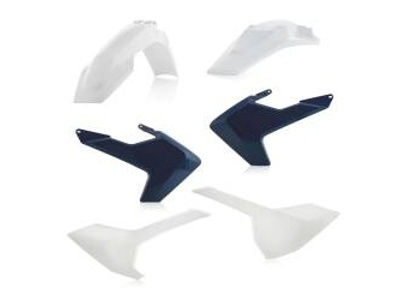Plastic kit ACERBIS - white/black