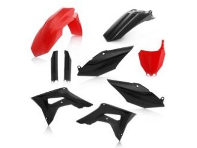 Full Plastic kit ACERBIS - black/red
