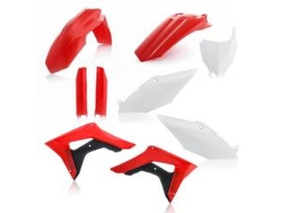 Full Plastic kit ACERBIS - red/white