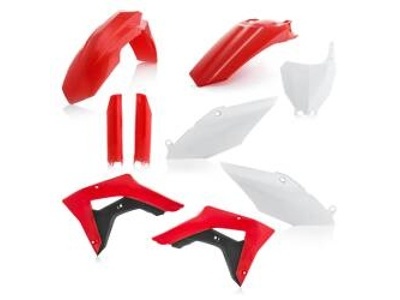 Full Plastic kit ACERBIS - red/white