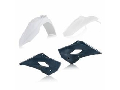 Plastic kit ACERBIS - white/black