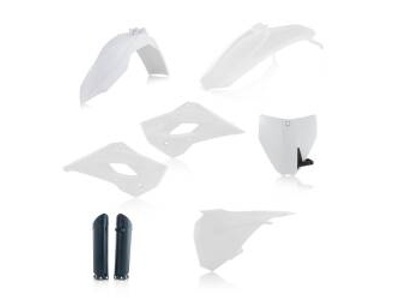 Full Plastic kit ACERBIS - white/black