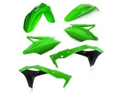 Plastic kit ACERBIS - green/black