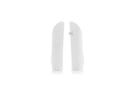 Lower Fork Covers ACERBIS - white