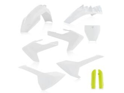 Full Plastic kit ACERBIS - white/yellow