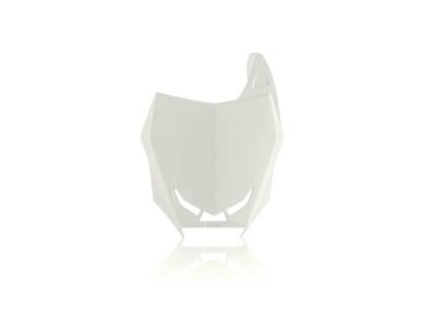 Front Number Plate ACERBIS - white