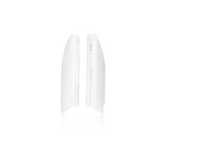 Lower Fork Covers ACERBIS - white