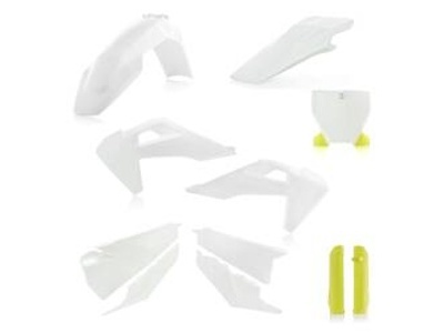 Full Plastic kit ACERBIS - white/yellow