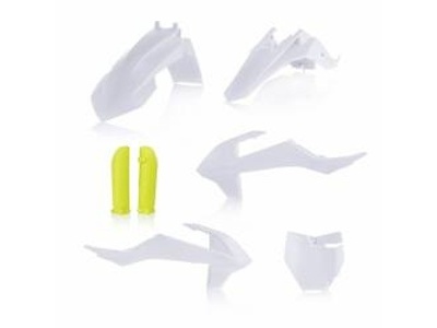 Plastic kit ACERBIS - white/yellow