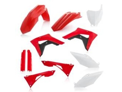 Full Plastic kit ACERBIS - red/white
