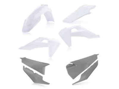 Plastic kit ACERBIS - white/grey