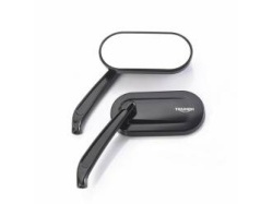 Oval Mirrors, Cast, Black TRIUMPH