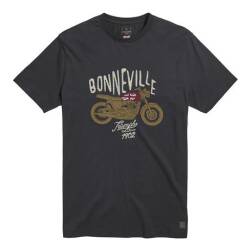 TRIUMPH ASHWELL T-SHIRT JET BLACK